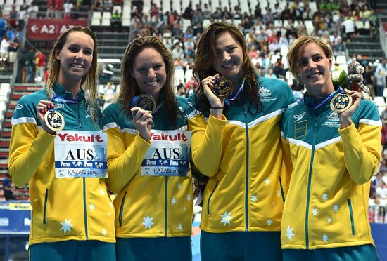 2015 FINA World Championships. Swimming. Day One. Evening Session