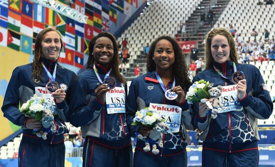 2015 FINA World Championships. Swimming. Day One. Evening Session