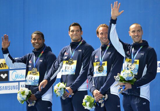 2015 FINA World Championships. Swimming. Day One. Evening Session