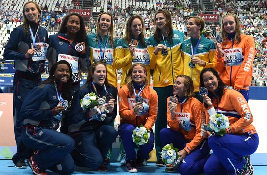 2015 FINA World Championships. Swimming. Day One. Evening Session