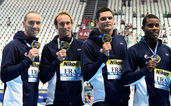 2015 FINA World Championships. Swimming. Day One. Evening Session