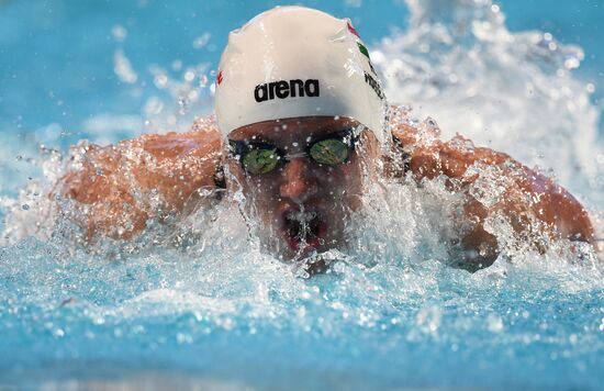 2015 FINA World Championships. Swimming. Day One. Evening Session