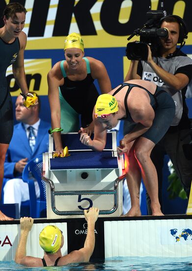 2015 FINA World Championships. Swimming. Day One. Evening Session