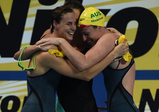 2015 FINA World Championships. Swimming. Day One. Evening Session