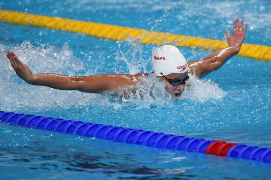 2015 FINA World Championships. Swimming. Day One. Evening Session