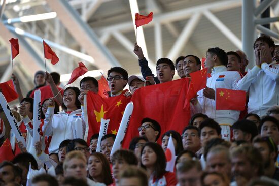 2015 FINA World Championships. Swimming. Day One. Evening Session