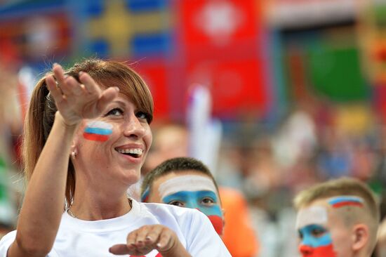 2015 FINA World Championships. Swimming. Day One. Evening Session