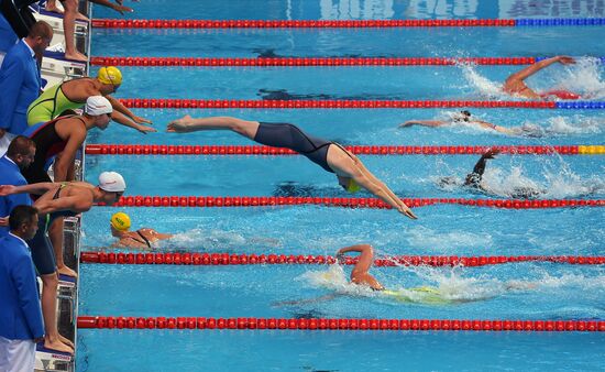 2015 FINA World Championships. Swimming. Day One. Evening Session
