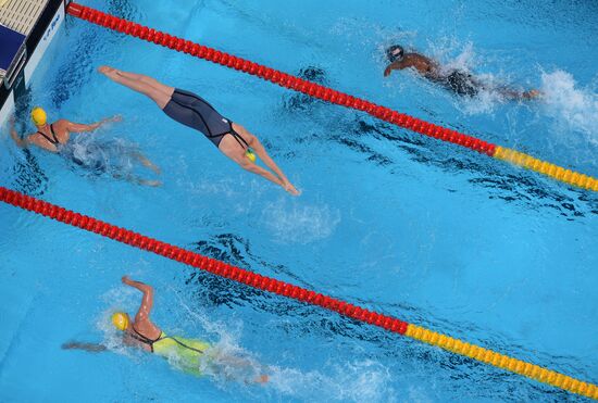 2015 FINA World Championships. Swimming. Day One. Evening Session