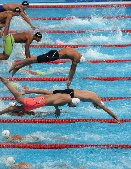 2015 FINA World Championships. Swimming. Day One. Evening Session