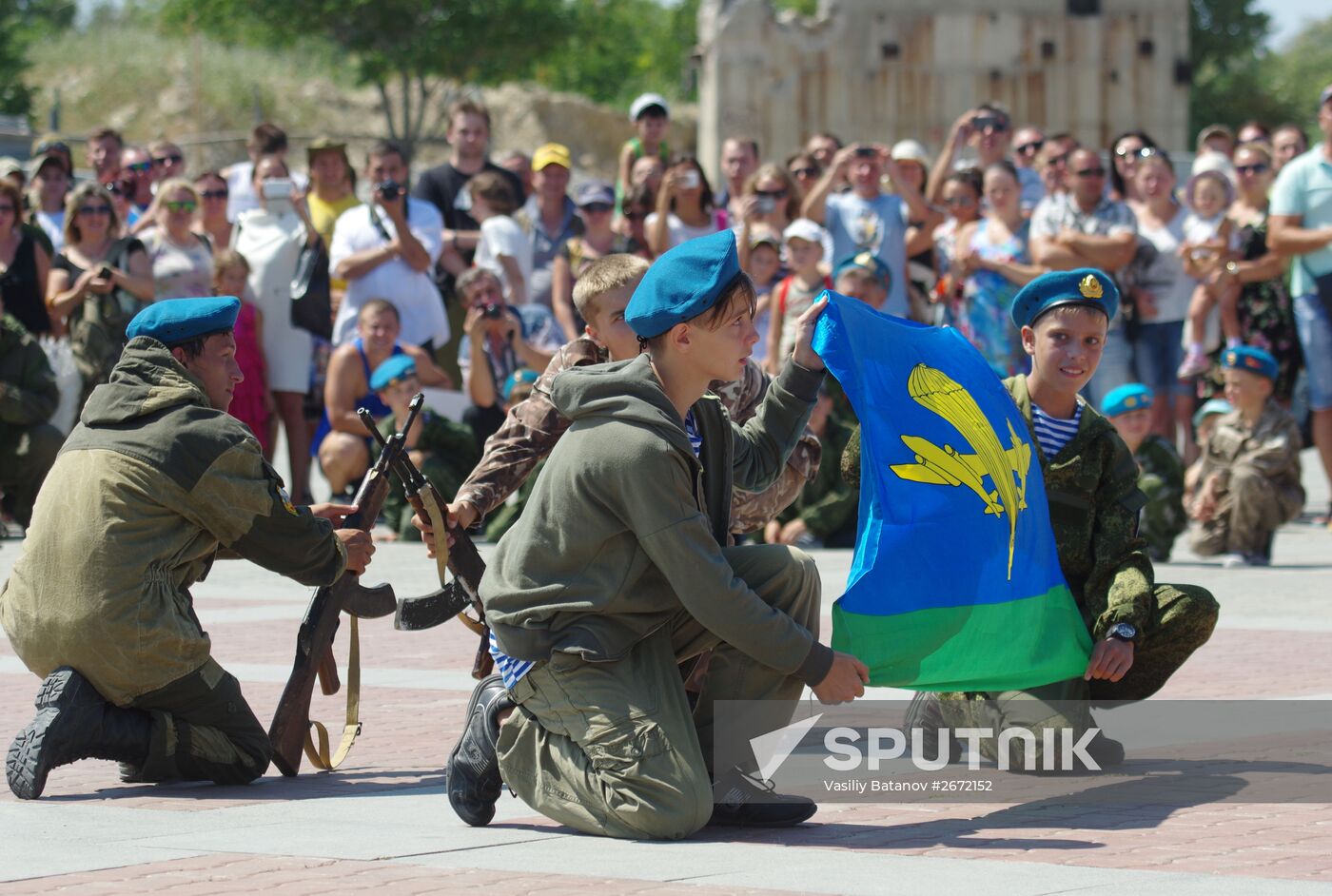 Russian cities mark Airborne Force Day