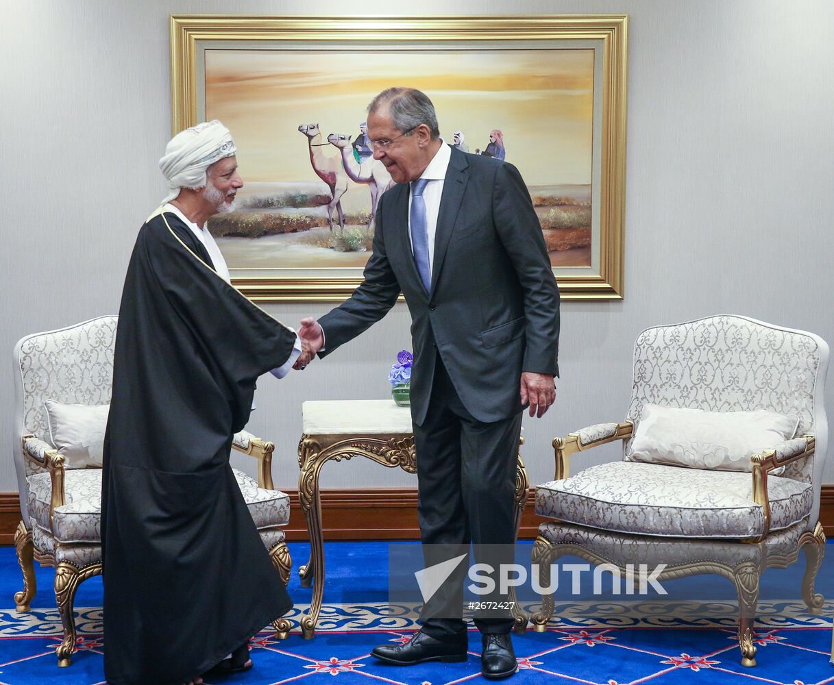 Russian Foreign Minister Sergei Lavrov's working visit to Qatar