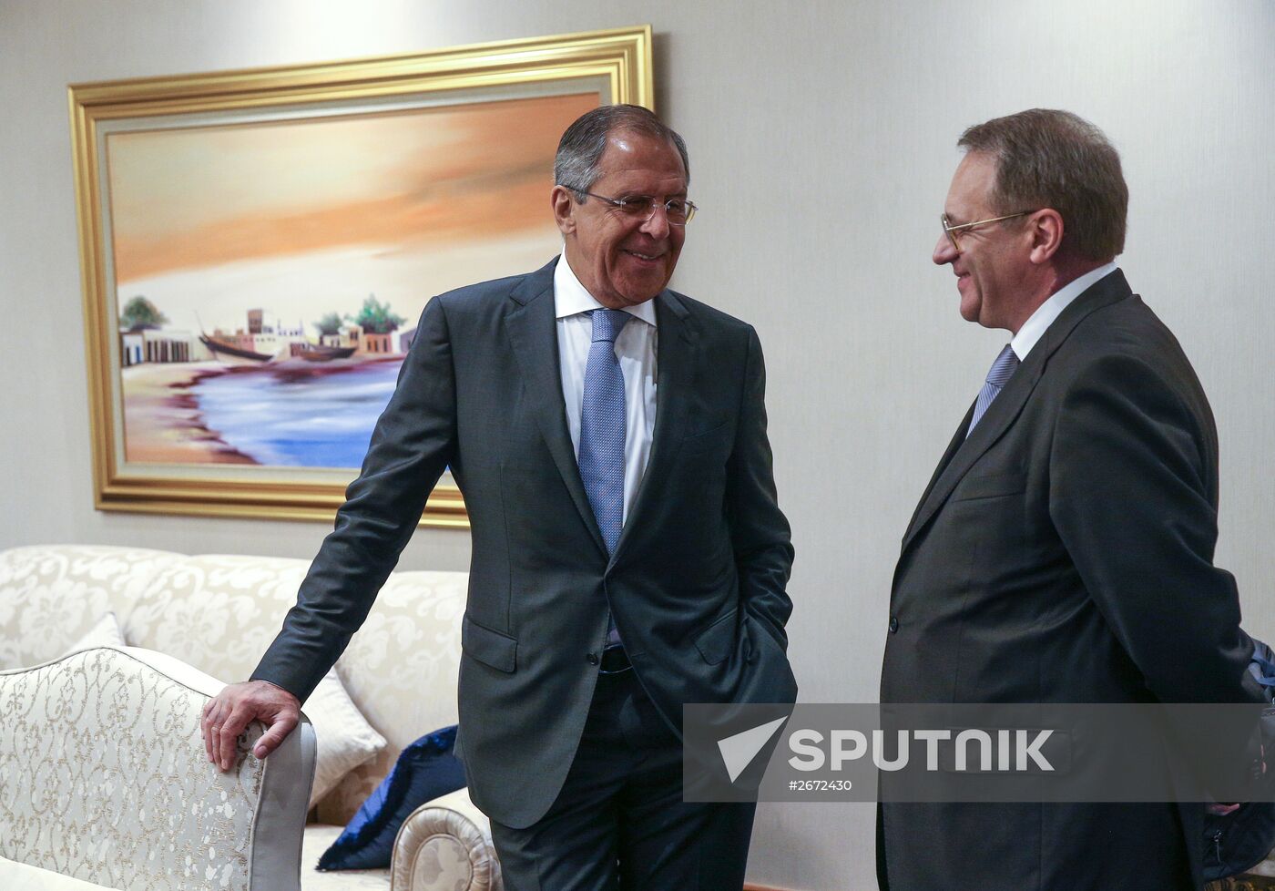 Russian Foreign Minister Sergei Lavrov's working visit to Qatar