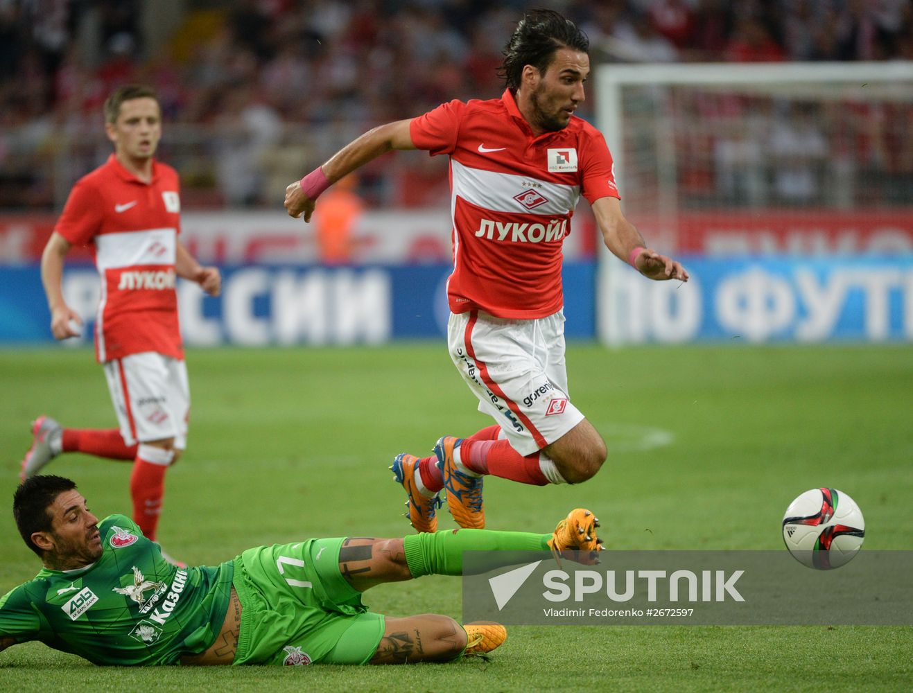 Russian Football Premier League. Spartak vs. Rubin