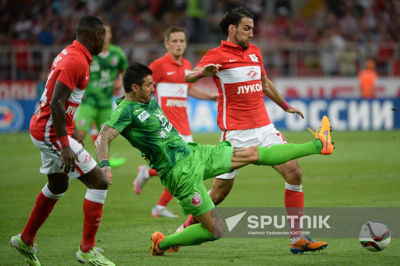 Russian Football Premier League. Spartak vs. Rubin