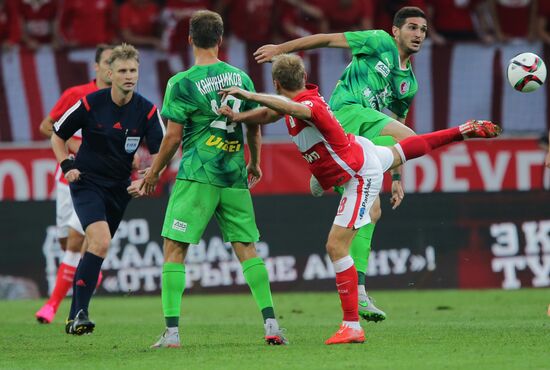 Russian Football Premier League. Spartak vs. Rubin