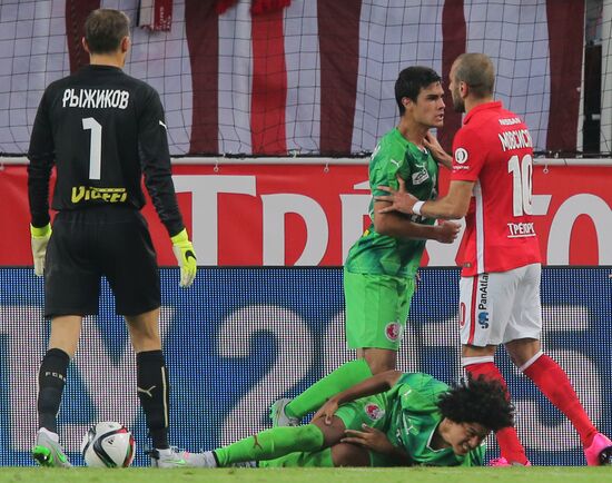 Russian Football Premier League. Spartak vs. Rubin