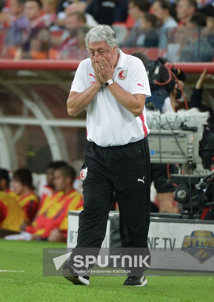 Russian Football Premier League. Spartak vs. Rubin