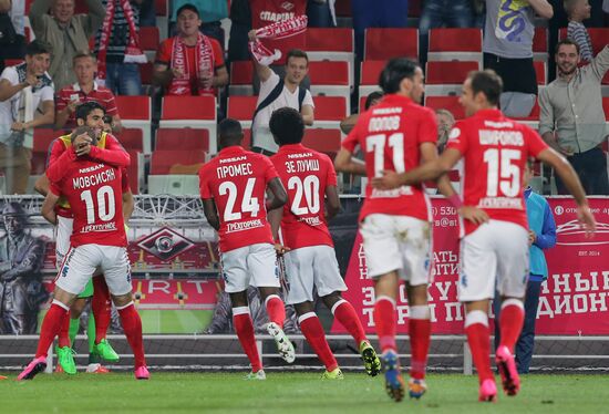 Russian Football Premier League. Spartak vs. Rubin