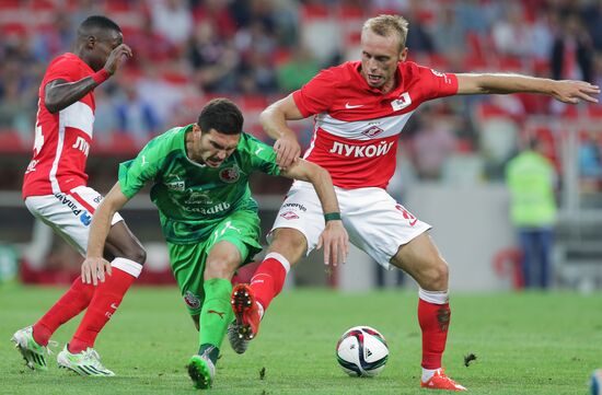 Russian Football Premier League. Spartak vs. Rubin