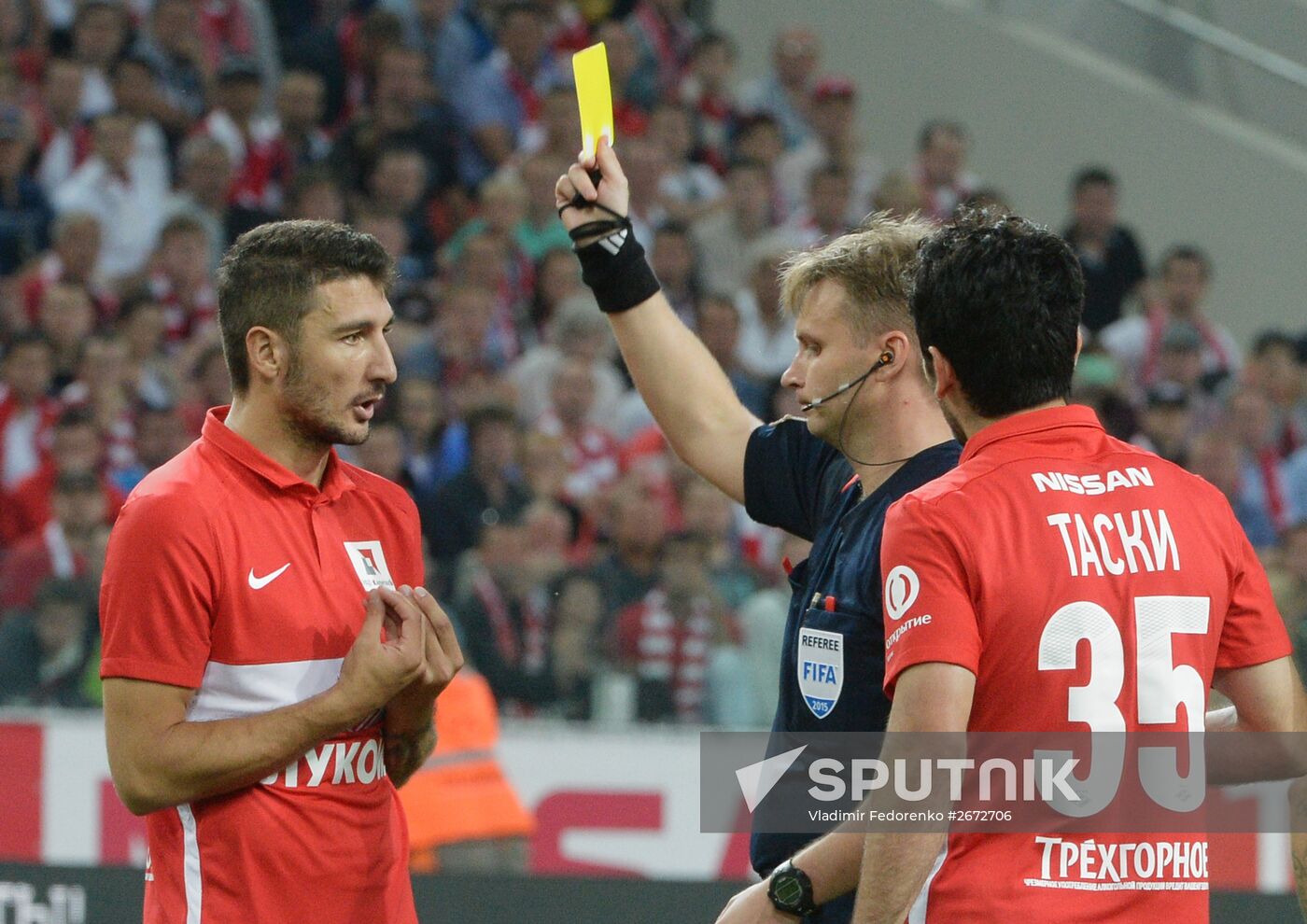 Russian Football Premier League. Spartak vs. Rubin