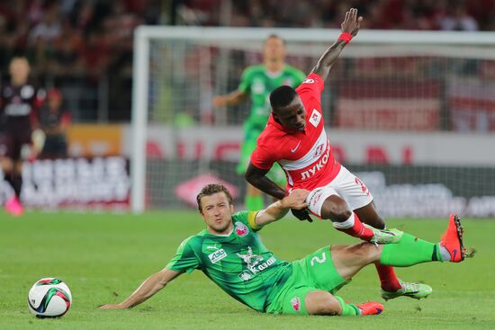 Russian Football Premier League. Spartak vs. Rubin