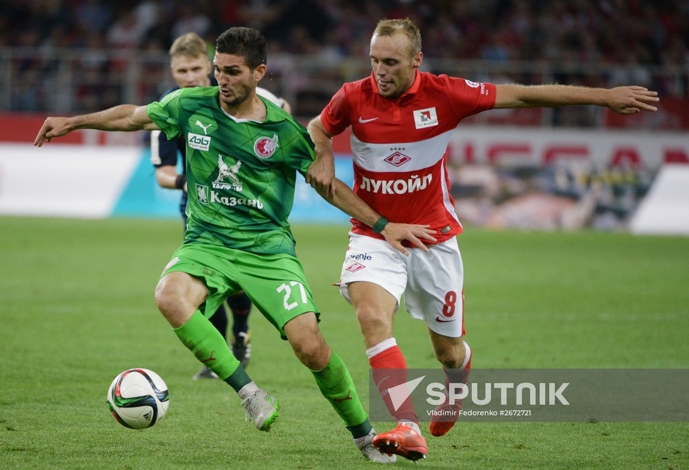 Russian Football Premier League. Spartak vs. Rubin