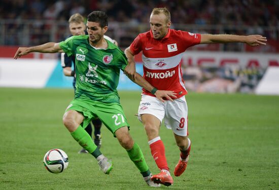 Russian Football Premier League. Spartak vs. Rubin