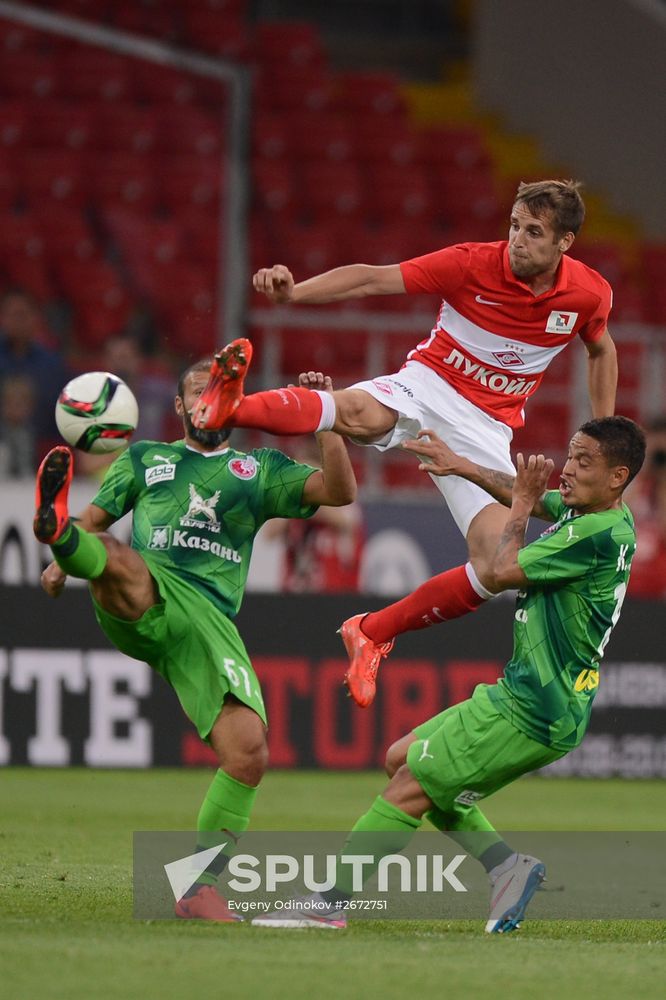 Russian Football Premier League. Spartak vs. Rubin