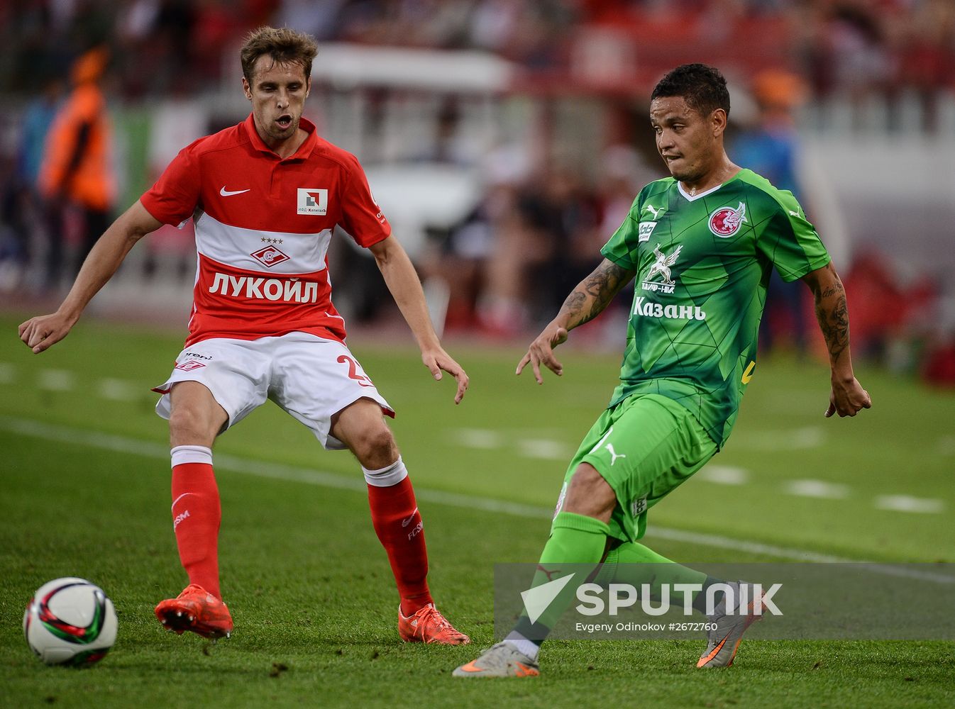 Russian Football Premier League. Spartak vs. Rubin