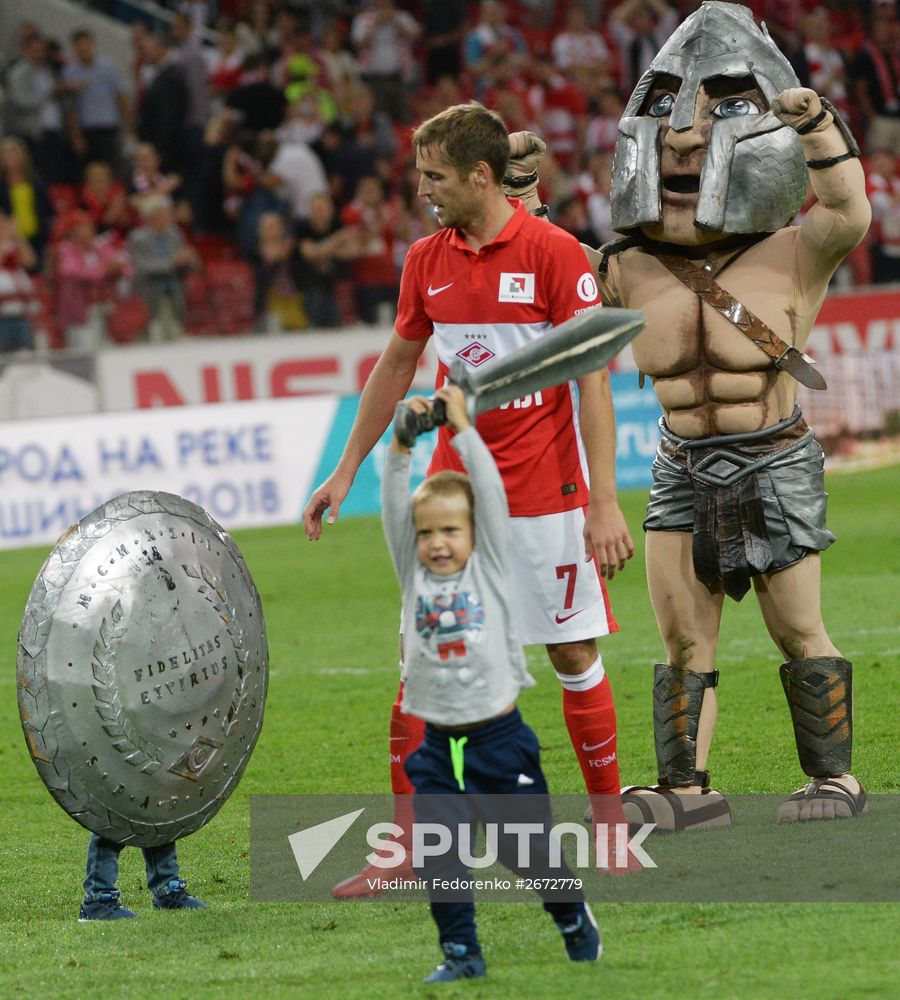 Russian Football Premier League. Spartak vs. Rubin