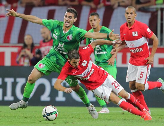 Russian Football Premier League. Spartak vs. Rubin