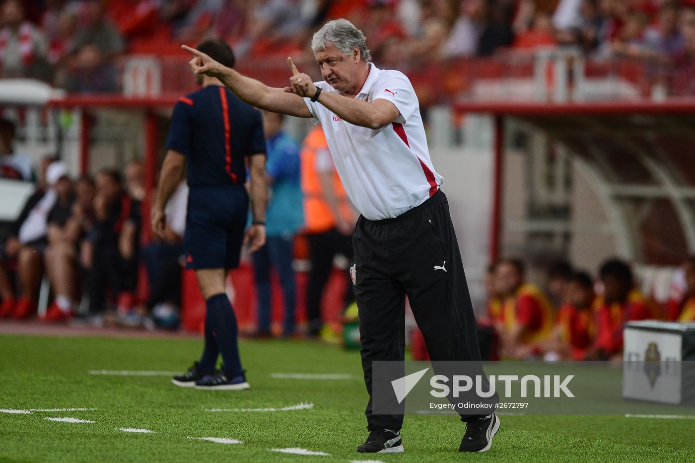 Russian Football Premier League. Spartak vs. Rubin