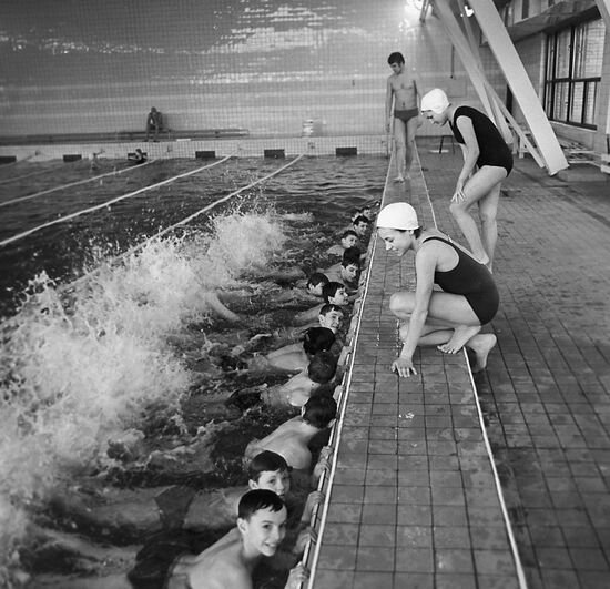 Swimming class