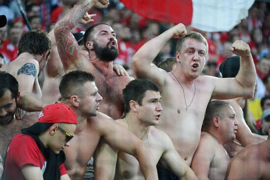 Russian Football Premier League. Spartak vs. Rubin