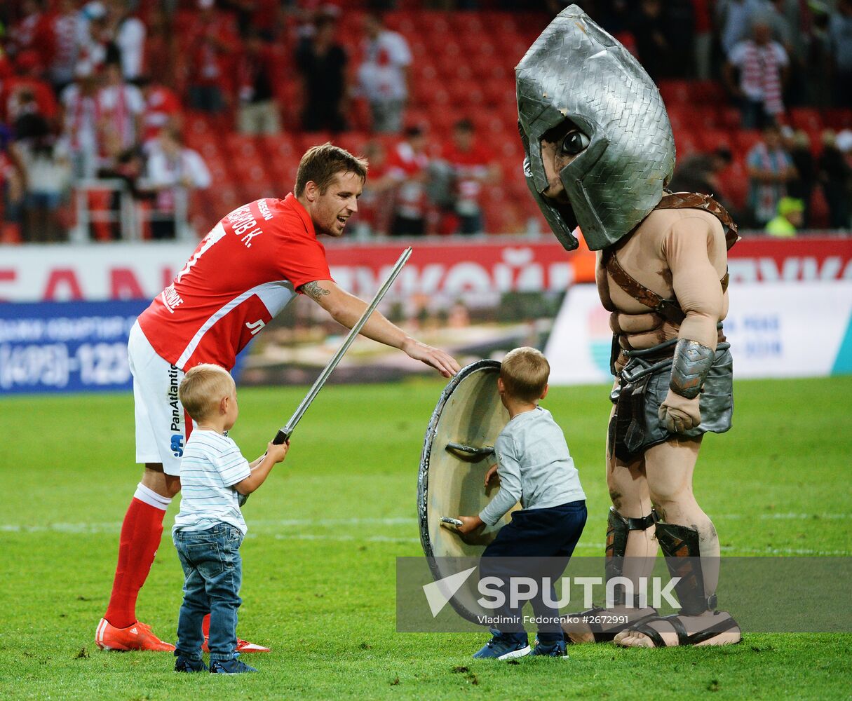 Russian Football Premier League. Spartak vs. Rubin