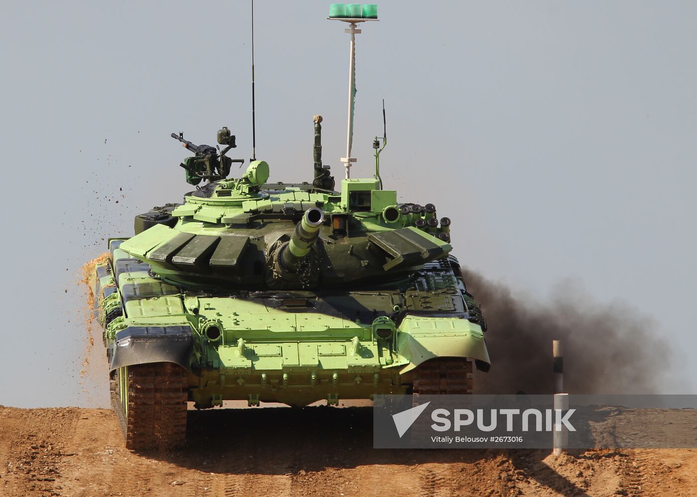 World Tank Biathlon Championship. Individual race
