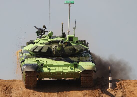 World Tank Biathlon Championship. Individual race