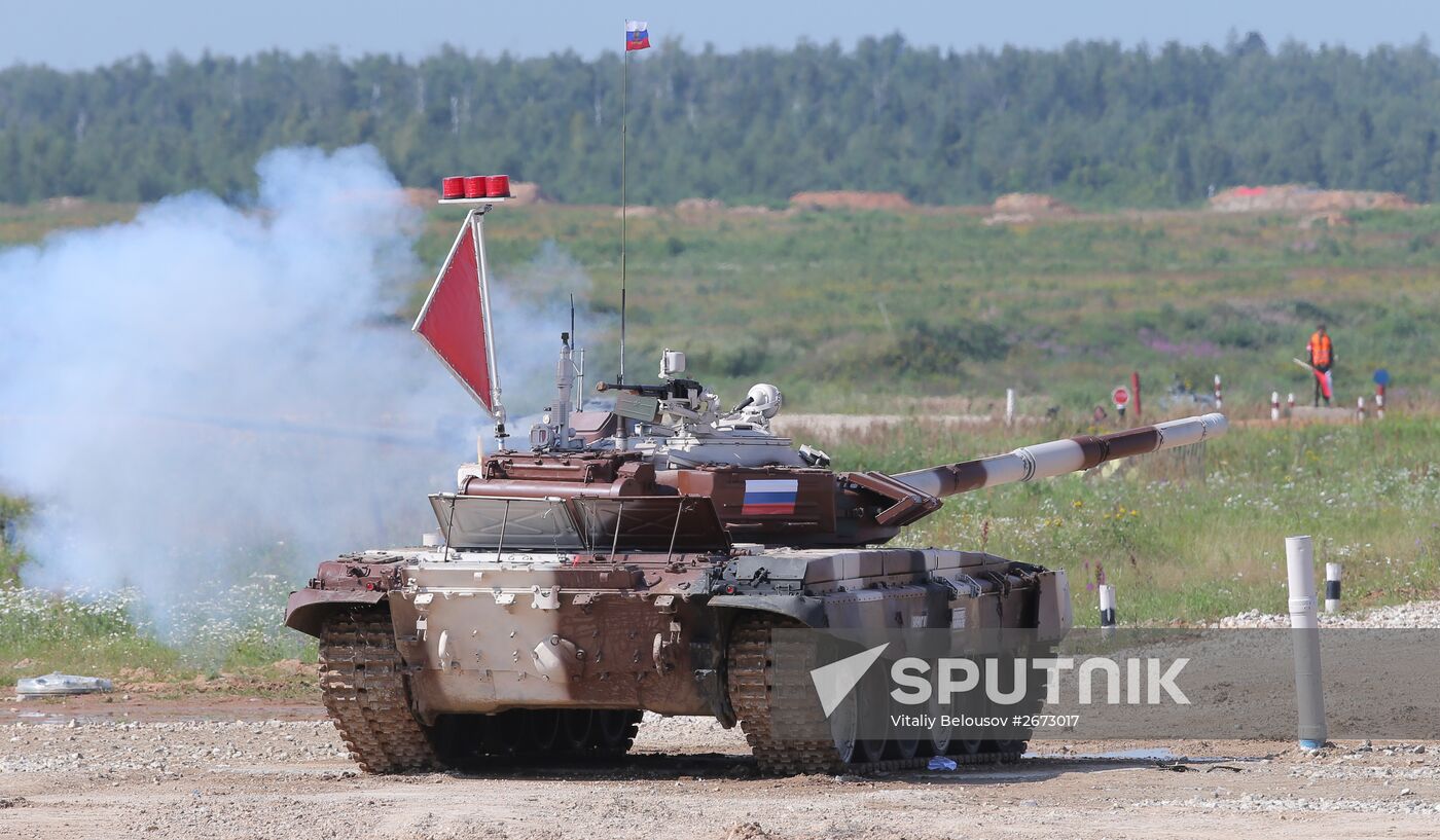 World Tank Biathlon Championship. Individual race