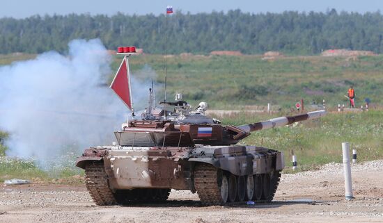 World Tank Biathlon Championship. Individual race