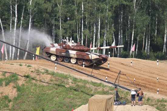 World Tank Biathlon Championship. Individual race