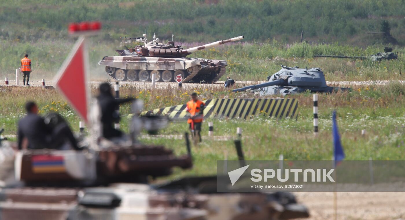 World Tank Biathlon Championship. Individual race