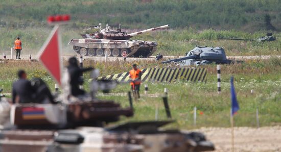 World Tank Biathlon Championship. Individual race