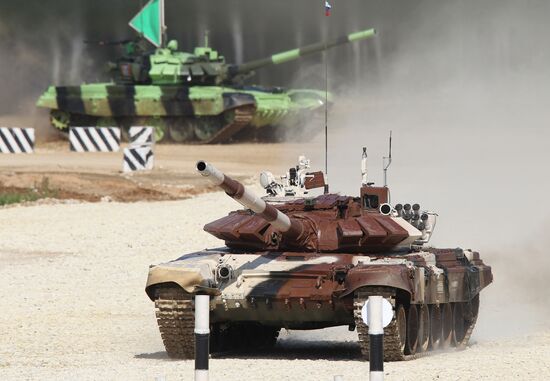 World Tank Biathlon Championship. Individual race