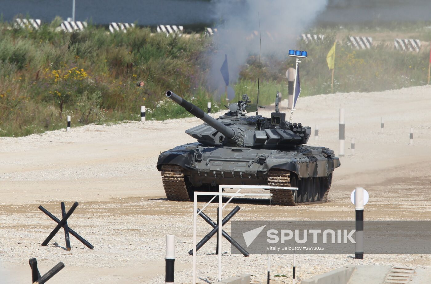 World Tank Biathlon Championship. Individual race