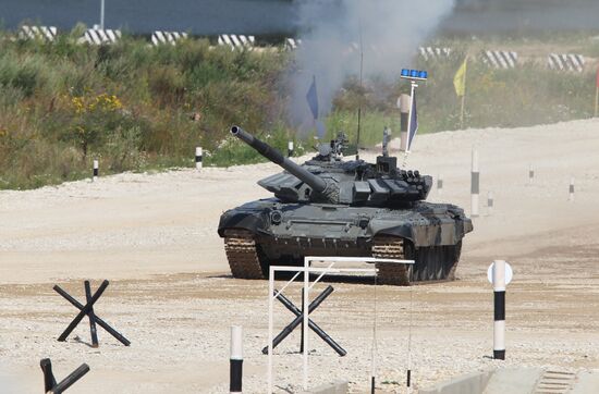 World Tank Biathlon Championship. Individual race