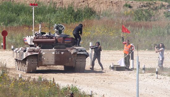 World Tank Biathlon Championship. Individual race