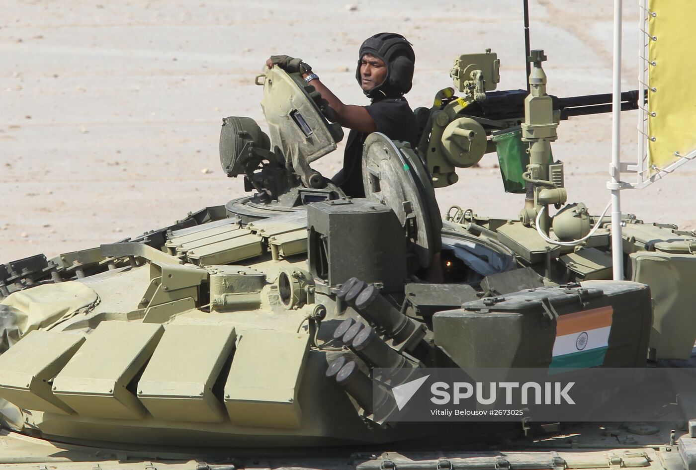 World Tank Biathlon Championship. Individual race