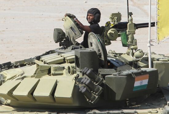 World Tank Biathlon Championship. Individual race