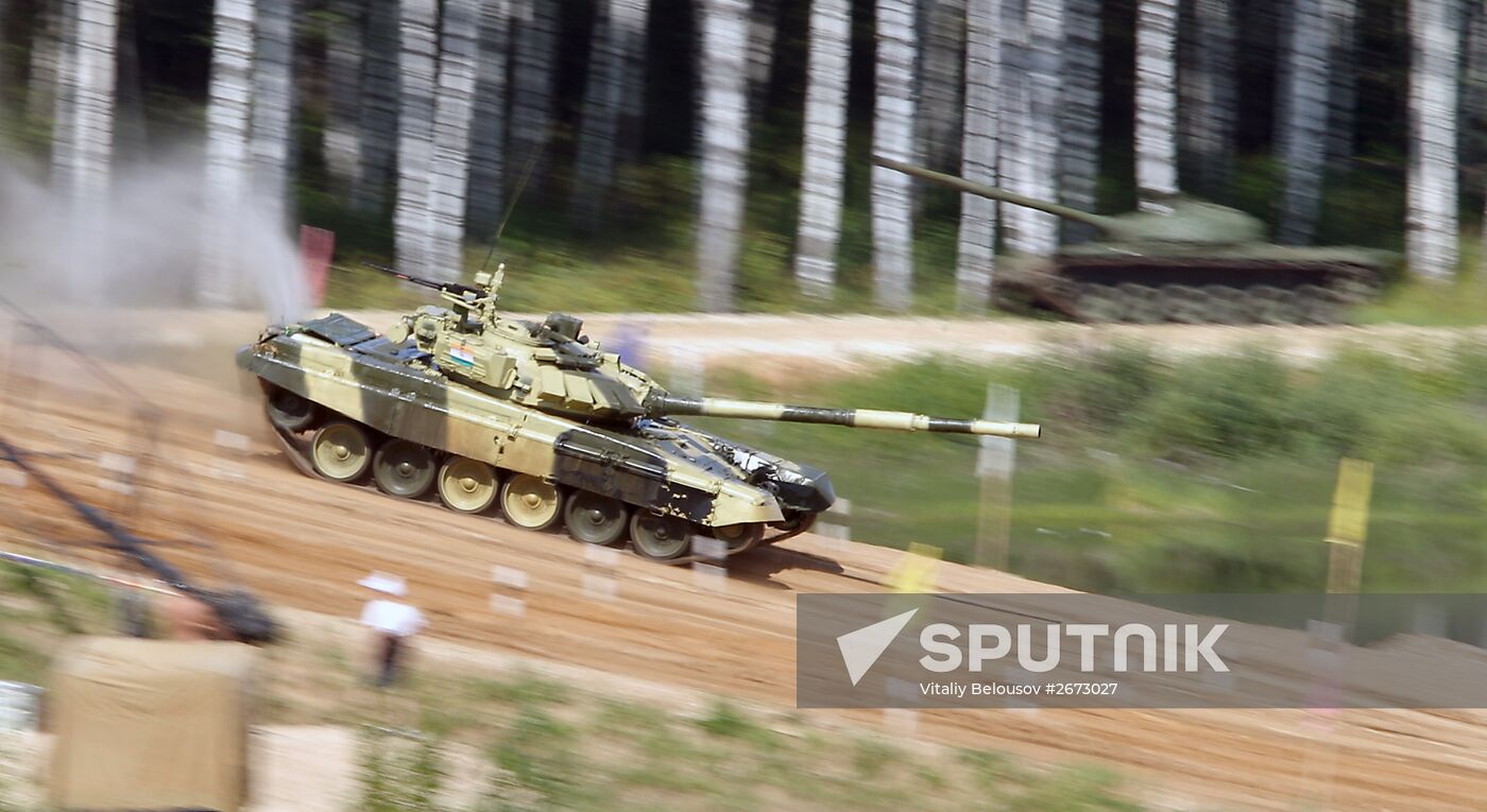 World Tank Biathlon Championship. Individual race